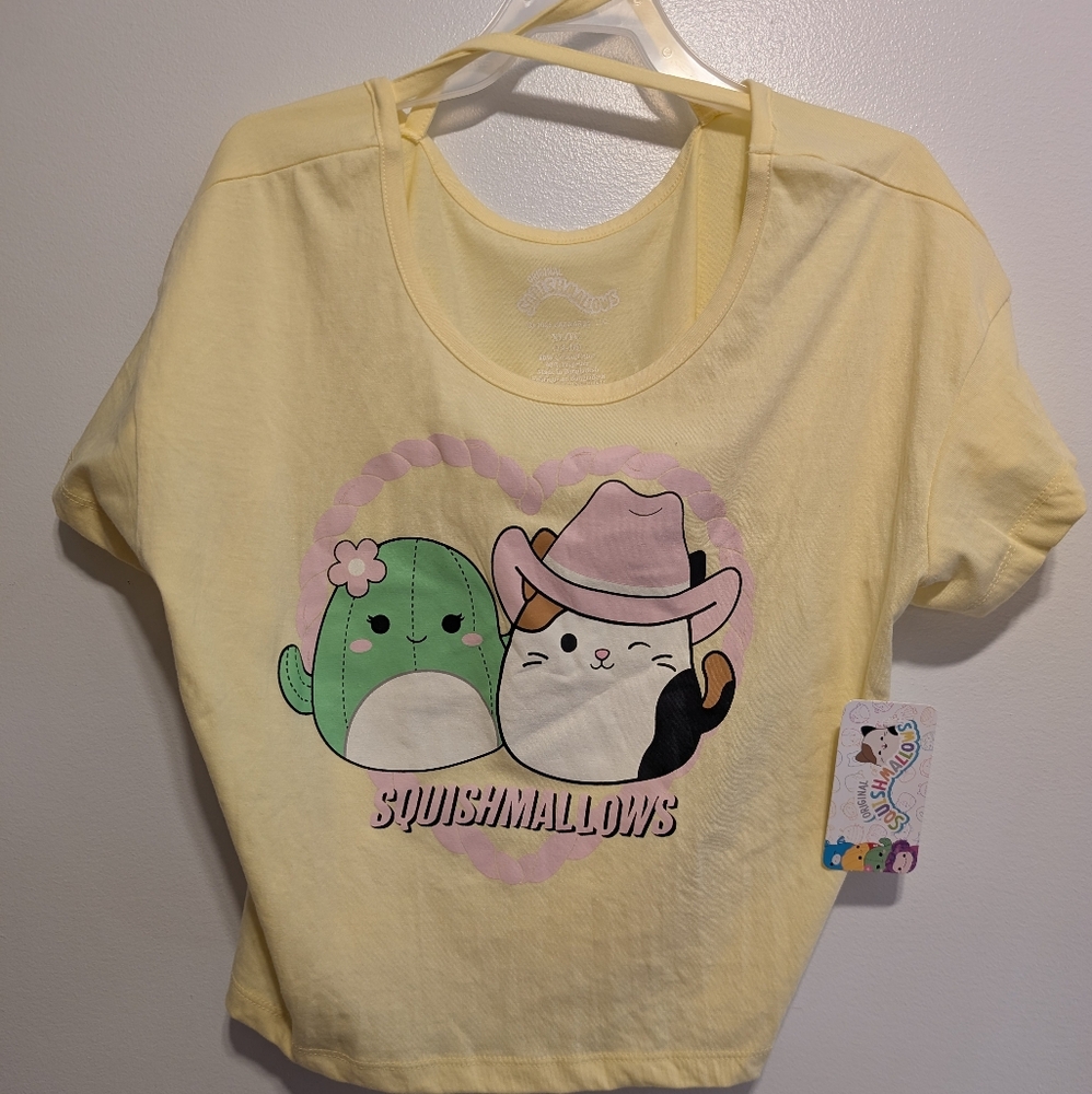Squishmallows Light Yellow T-Shirt